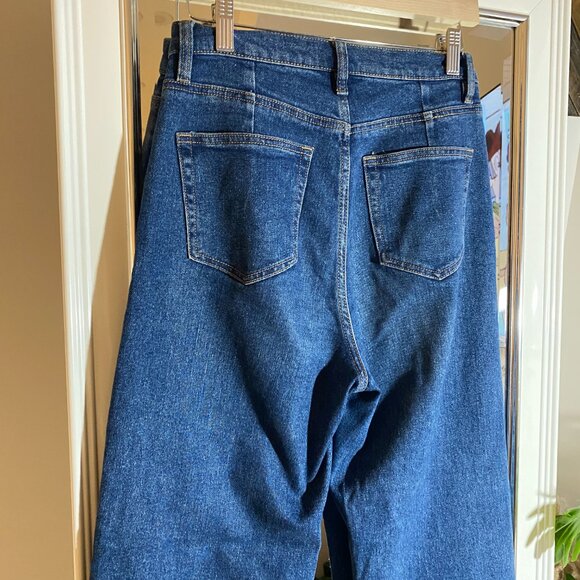 Francesca Lecca wide-leg blue jeans - Picture 3 of 5